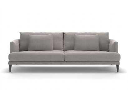 Dwumiejscowa luksusowa szara sofa Meble tekstylne Sofy do salonu Couen Modern