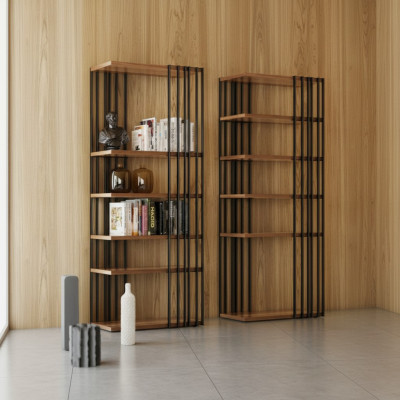 Półka na książkę Luxury Szafa Modern Living Room Jednostka ścienna Regały Nowe