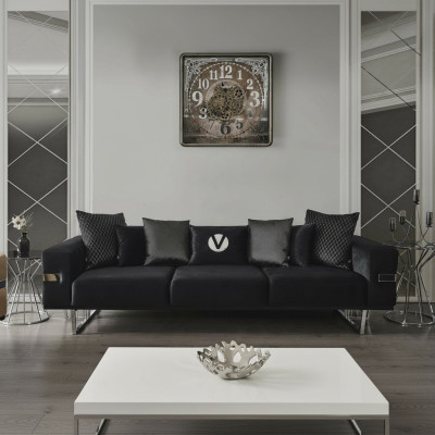 Sofy do salonu kanapy podkładka sofy XXL designerska sofa 4 miejsce do siedzenia Włókienniczy Big Nowość