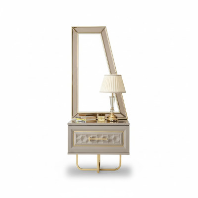 Design Stolik nocny konsola Side stoły Sleep Pokój Drewno Luksusowe Konsole Nowe