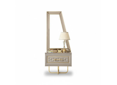 Design Stolik nocny konsola Side stoły Sleep Pokój Drewno Luksusowe Konsole Nowe
