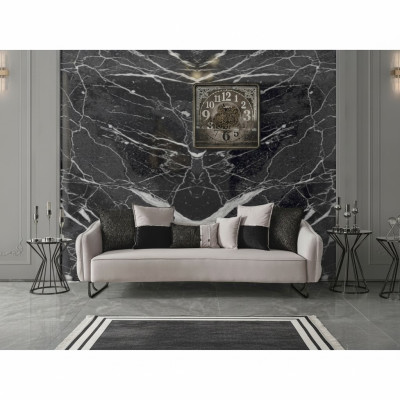 Sofa 3 miejsce do siedzenia beżowa sofa w stylu luksusowego salonu nowoczesny design tkanina obiciowa nowa