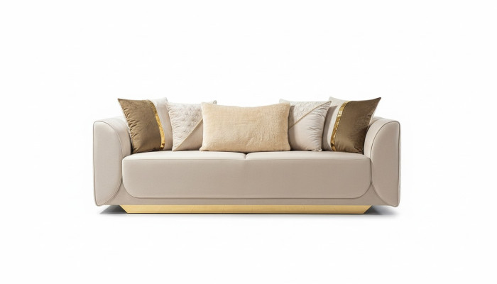 Design 3 miejsce do siedzenia Relaks Sofy Club Lounge Sofa Włókienniczy Podkładka Kanapa Materiał Kanapy