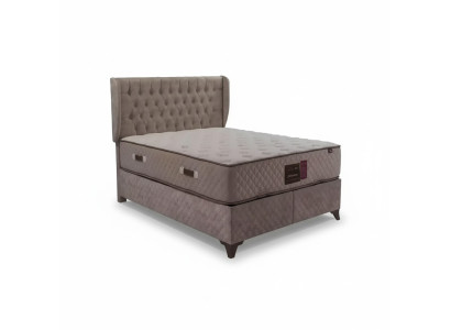 Łóżko Chesterfield łóżko dla Sypialnia Włókienniczy 180x200cm z materacem