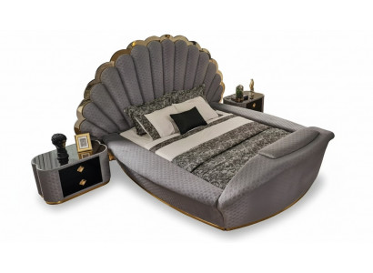 Luksusowe łóżko Design łóżka Meble Podwójne łóżko Sypialnia Royal 200x200 cm