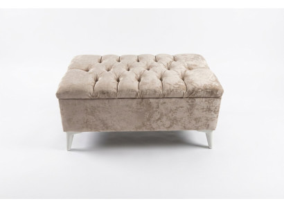 Design Stołek Design Podkładka Podnóżek Ottoman Siedziba Włókienniczy Szezlong