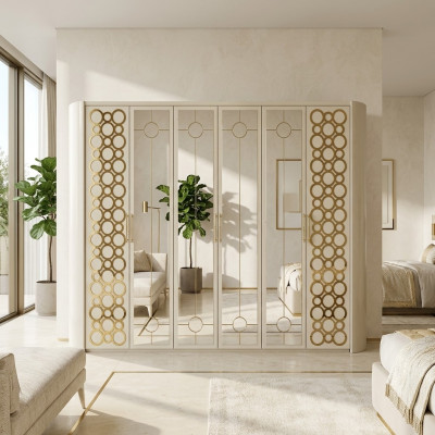 Szafa Szafa Luksusowe Drewno Szafki Meble Design Luksusowa Nowa Sypialnia