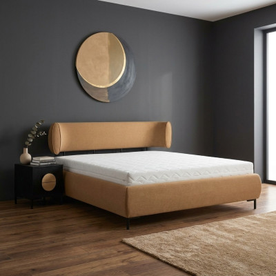 Stolik nocny Szary Sypialnia Elegantes Tabela Luxury Drewno Meble Stolik