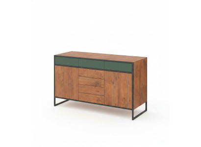 Kredens Brązowy Elegancki Design Nowoczesne Meble Sypialnia Szafa Piękna