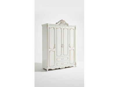 Szafa Biały Elegancka Sypialnia Design Classic Meble Luxury