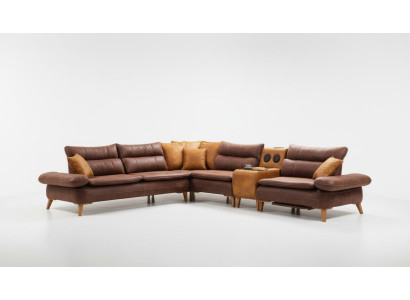 Wielofunkcyjna sofa Bluetooth Narożnikowa kanapa Dźwięk System Żywy krajobraz