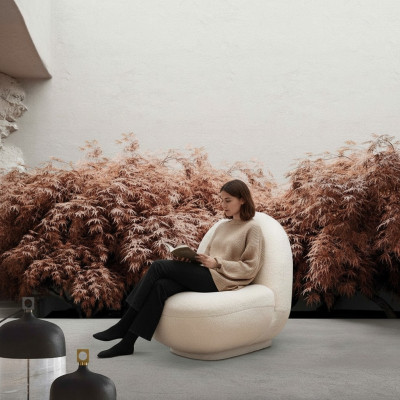 Okrągły Fotel TV Krzesło Jednomiejscowa Podkładka Seating Lounge Krzesła