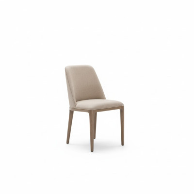 Luxury Design Podkładka Krzesło Krzesła Siedziba jadalnia Drewno Włókienniczy Fotel Prawdziwe drewno