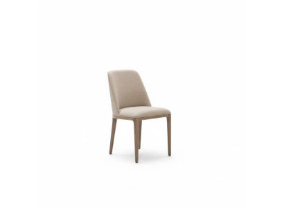 Luxury Design Podkładka Krzesło Krzesła Siedziba jadalnia Drewno Włókienniczy Fotel Prawdziwe drewno