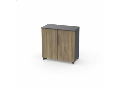 Luksusowy Kredens Brązowy Meble Biurowe Drewno Designerskie Meble Kredens