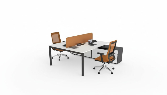 Duży stół roboczy, meble biurowe, wyposażenie pokoju do nauki, luksusowy design