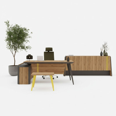 Biurko narożne stolik kawowy Kredens Meble biurowe Design Gabinet