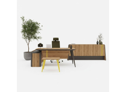 Biurko narożne stolik kawowy Kredens Meble biurowe Design Gabinet