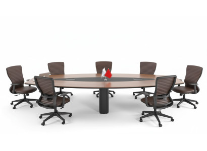 Stół konferencyjny Duży stół konferencyjny Szlachetne designerskie meble drewniane Meble