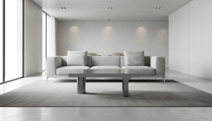 Luksusowy stolik kawowy do biura, designerskie meble Tabela Stoliki boczne Drewno Grey