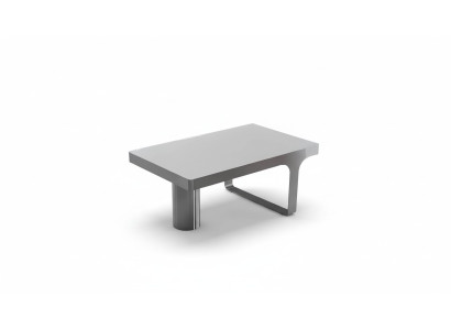 Luksusowy stolik kawowy do biura, designerskie meble Tabela Stoliki boczne Drewno Grey