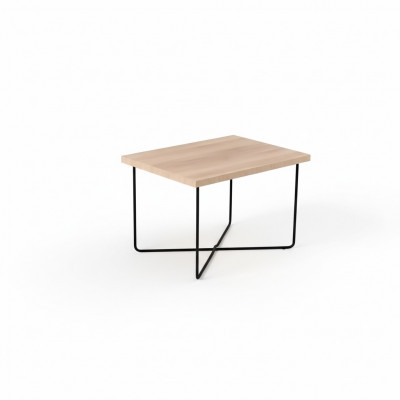 Designerski metalowy stolik kawowy meble drewniane wyposażenie gabinetu meble biurowe