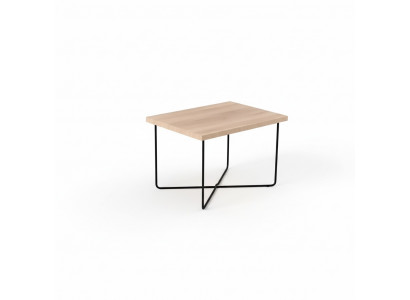 Designerski metalowy stolik kawowy meble drewniane wyposażenie gabinetu meble biurowe