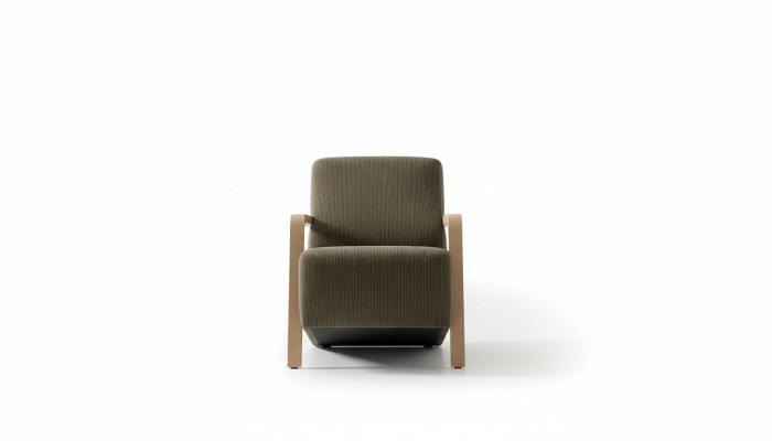Design Fotel Jednoosobowy Salon Wygodna Podkładka Meble w kolorze zielonym