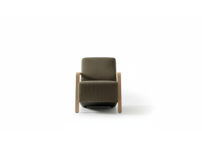 Design Fotel Jednoosobowy Salon Wygodna Podkładka Meble w kolorze zielonym