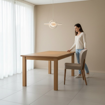 Zestaw jadalnia Krzesło Włókienniczy Kuchnia Designer Materiał Podkładka Krzesła