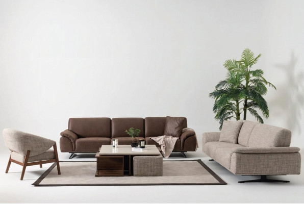 Zestaw sofowy 3+3+1 miejsce do siedzenia Sofa Żywy krajobraz Ustawić Design Modern