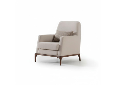 Design Sofa Fotel Couch Podkładka Luksusowe kanapy włókiennicze 1 miejsce siedzące nowe szare
