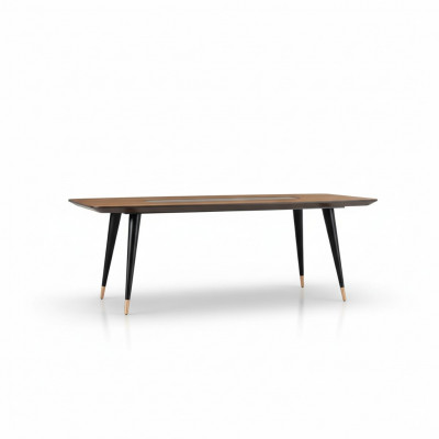 Stół obiadowy Nowoczesna jadalnia salon Kuchnia Design Tabela Stal nierdzewna