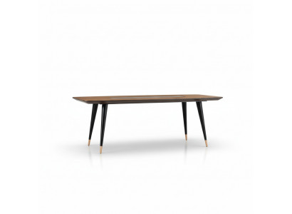 Stół obiadowy Nowoczesna jadalnia salon Kuchnia Design Tabela Stal nierdzewna