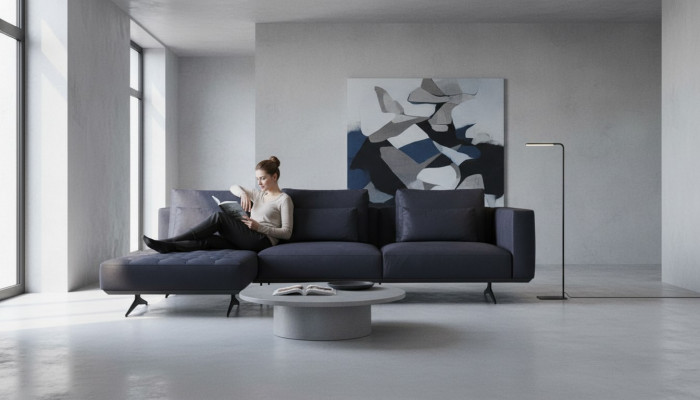 Design Zestaw sofowy 3 miejsce do siedzenia Włókienniczy Couch Podkładka Sofa Kanapy Czarny