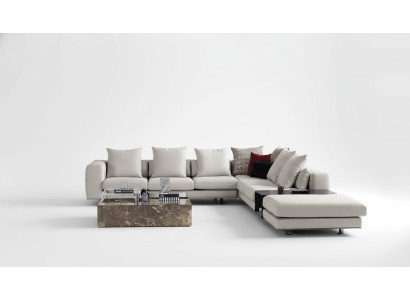 Żywy krajobraz Narożnikowa kanapa Sofa Kanapa w kształcie litery L Siedziba Włókienniczy Podkładka Design