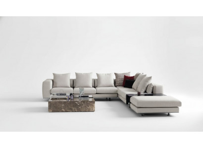 Żywy krajobraz Narożnikowa kanapa Sofa Kanapa w kształcie litery L Siedziba Włókienniczy Podkładka Design