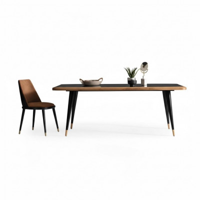 Stół obiadowy Tabela stół szklany jadalnia stoły 210x100 Stoły do ​​jadalni 210x100cm
