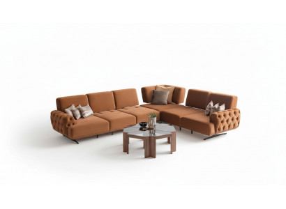 Żywy krajobraz Sofa Kanapa w kształcie litery L Ustaw Design Nowoczesne sofy Narożnikowa kanapa