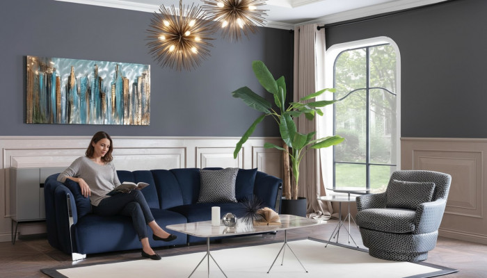 Zestaw sofowy 4+1 miejsce do siedzenia stolik kawowy Sofa Fotel Siedziba luksusowy zestaw 3-częściowy nowy