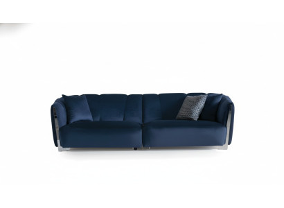 Sofa do salonu kanapa designerska Włókienniczy Siedziba Podkładka design blue