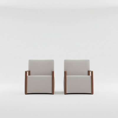 Pokój dzienny Fotel 1 miejsce do siedzenia Sofa Podkładka Modern Luxury Włókienniczy Design