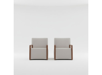 Pokój dzienny Fotel 1 miejsce do siedzenia Sofa Podkładka Modern Luxury Włókienniczy Design