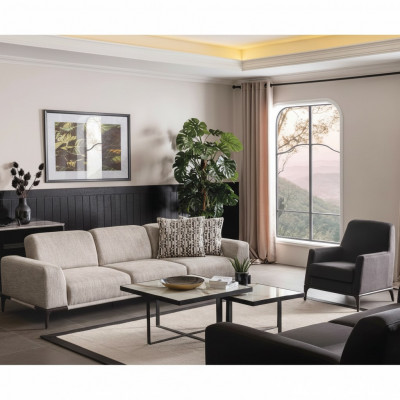 Sofa do salonu 4 miejsce do siedzenia Design Style Meble Nowoczesne sofy Eleganckie