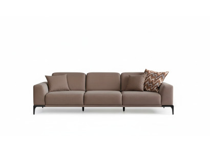 Pokój dzienny sofa trzyosobowa 4 miejsce do siedzenia brązowe sofy nowa kanapa luksusowa nowa