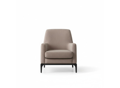 Salon Fotel Design Kanapa Luksusowa Podkładka Nowoczesne Brązowe Drewno Włókiennicze