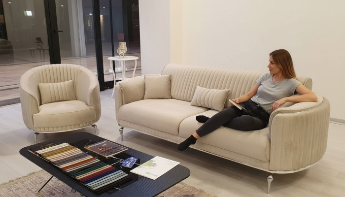 Zestaw sofowy 3 1 miejsce do siedzenia Zestaw Design Sofa Podkładka Kanapy Kanapa Modern