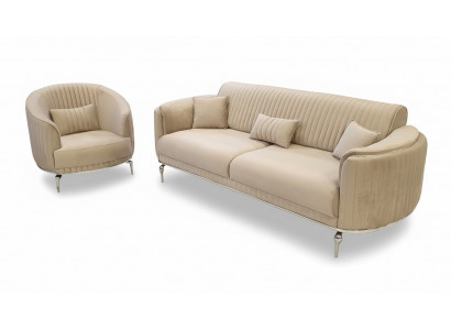 Zestaw sofowy 3 1 miejsce do siedzenia Zestaw Design Sofa Podkładka Kanapy Kanapa Modern