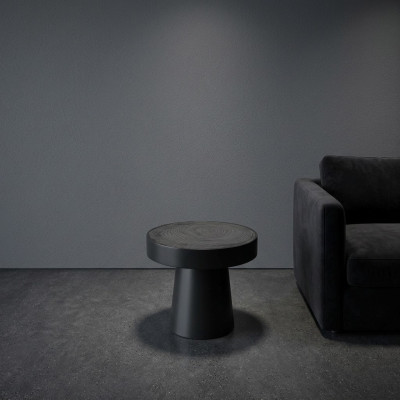 Luksusowy stolik kawowy boczny Design Tabela kawowa Tabela Czarny salon
