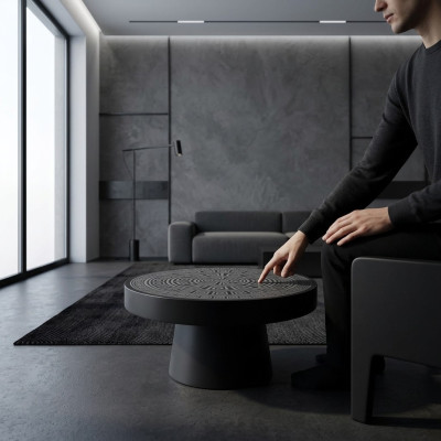 stolik kawowy stolik kawowy Stolik Design Okrągły stolik do salonu Meble